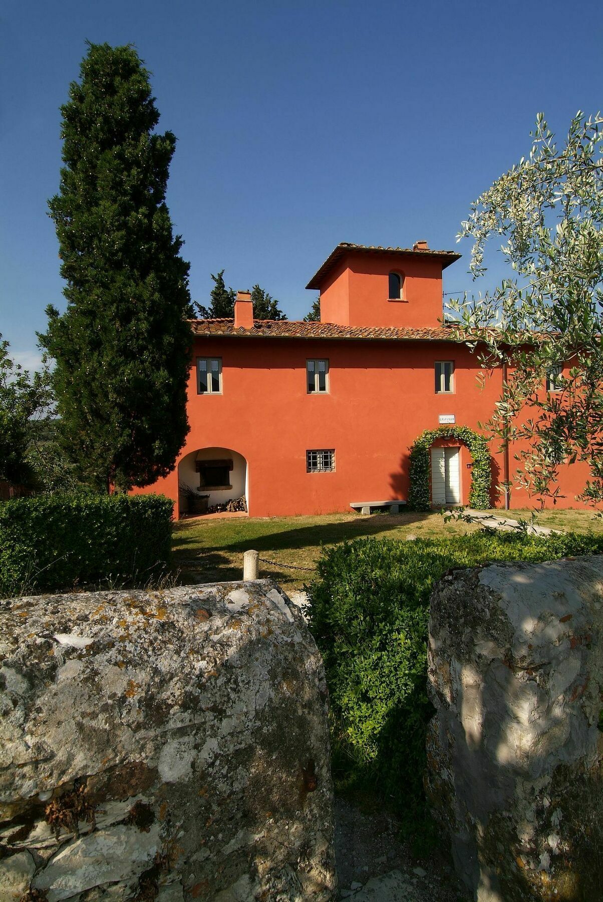 Torre A Cona Wine Estate Hotel San Donato in Collina Eksteriør billede