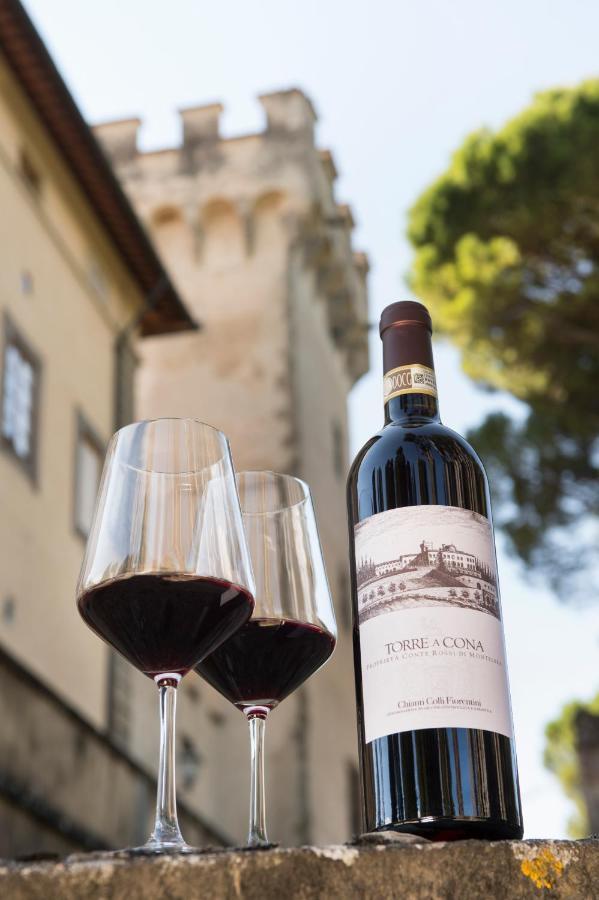 Torre A Cona Wine Estate Hotel San Donato in Collina Eksteriør billede